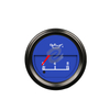 Eosin Blue Panel Vehicle Excavator Oil Pressure Gauge