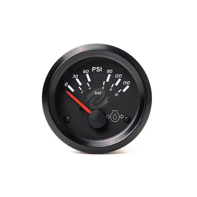 Diesel Engine Oil Pressure Gauge 10 bar for Most Construction Truck