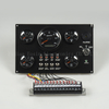 Tachometer/Water Temp/Fuel/Oil Pressure/Volt CLUSTER GAUGES Black Panel 9-32V 