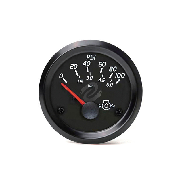 Forklift Gauges Oil Pressure Meter 7bar 12/24V